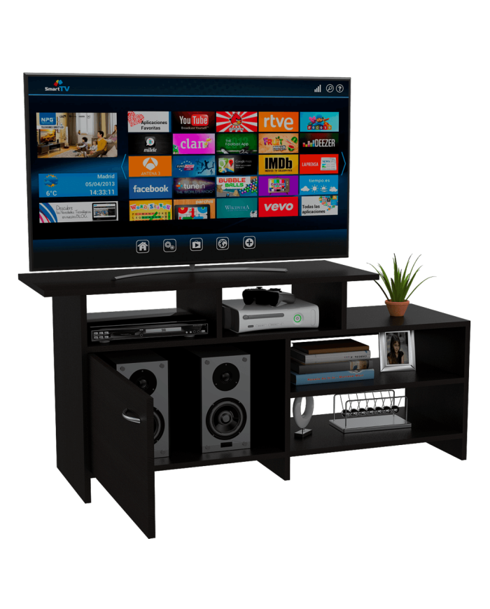 Mesa Para Tv Maory, Wengue, Para Televisor de 40 Pulgadas