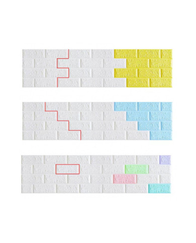 Panel Adhesivo 3D para Pared