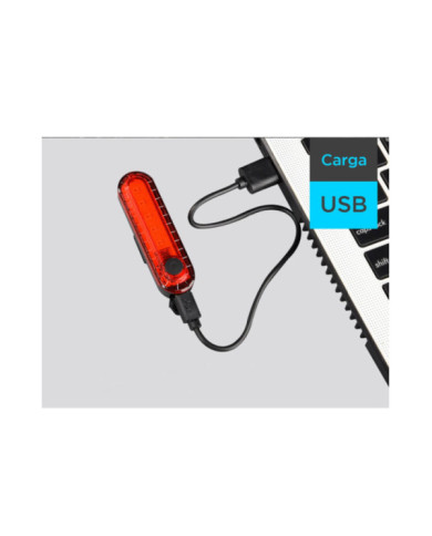 Luz Recargable para Bicicleta 3