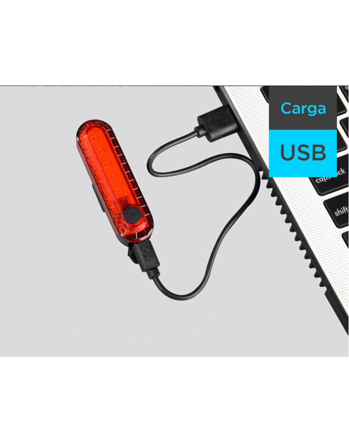 Luz Recargable para Bicicleta 3