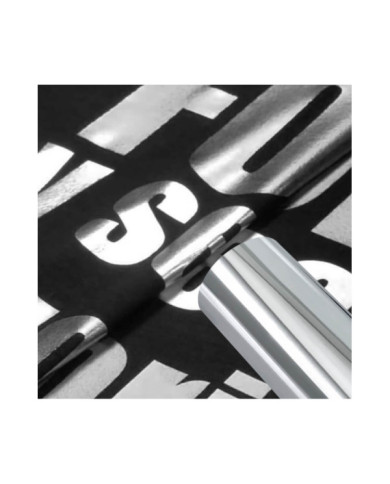 Vinilo Textil Gris Metalizado