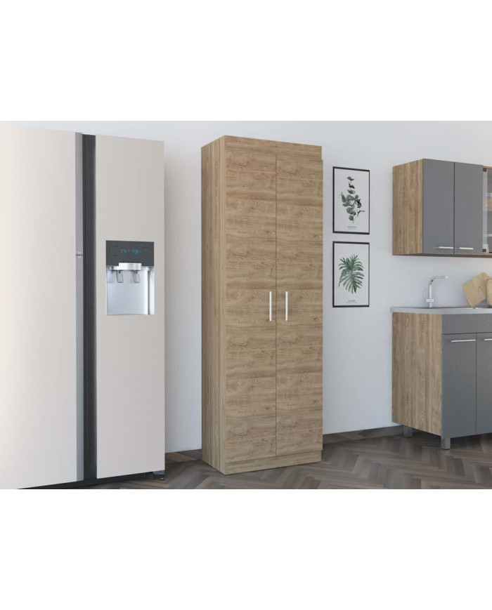 Alacena Barlovento, Miel, Cuenta con Cinco Entrepaños y Dos Puertas Batientes