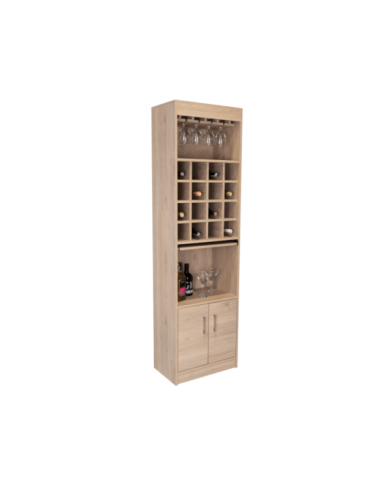 Bar Sancro, Beige, con Gran Capacidad de Almacenamiento