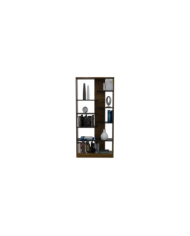 Biblioteca Soria, Cobre y Wengue, con Variedad de Entrepaños