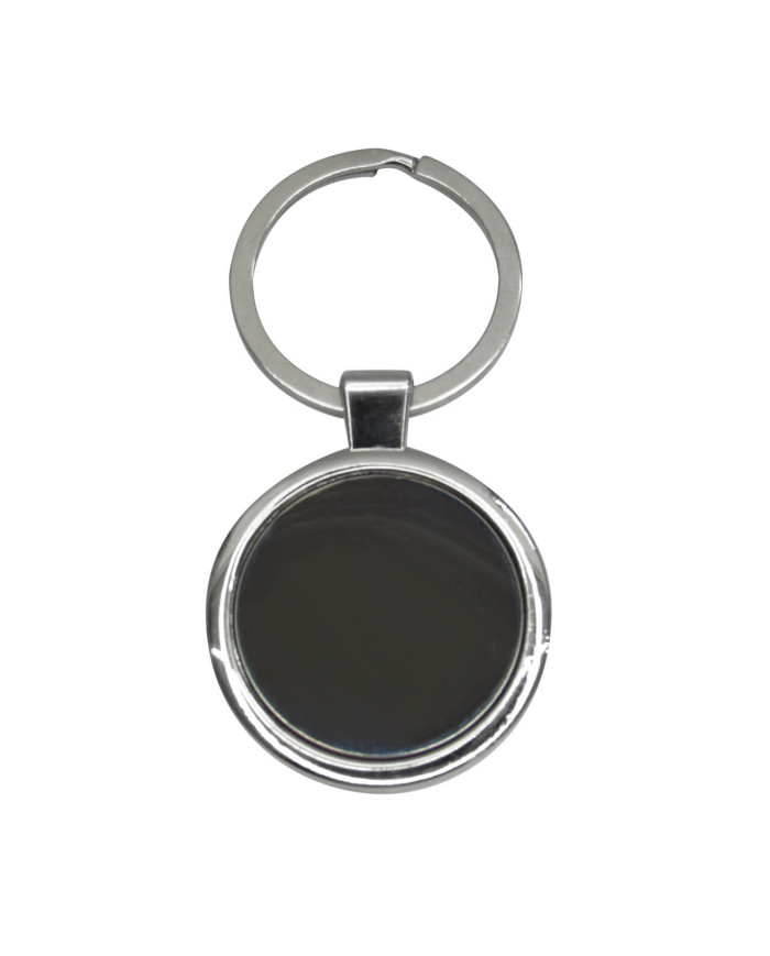 Llavero Cromo Circular