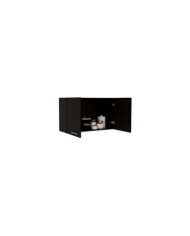 Mueble Aéreo Delhi, Wengue, con Dos Puertas Batientes