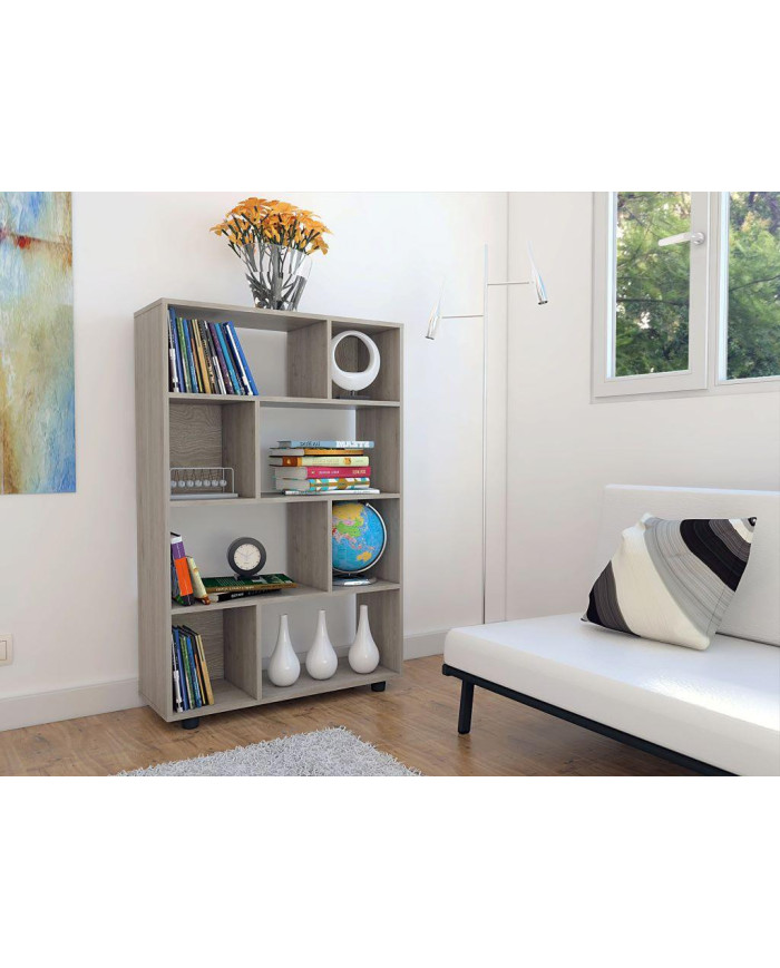 Biblioteca Taira, Humo, con Variedad de Espacios Para Artículos Decorativos