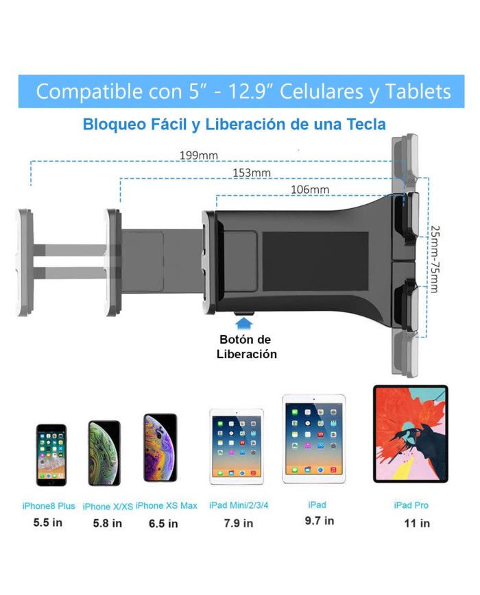 Porta Tablet 2 en 1