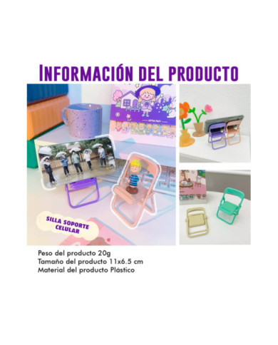 Silla Porta Celular