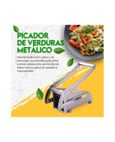 Picador de Verduras Metálico
