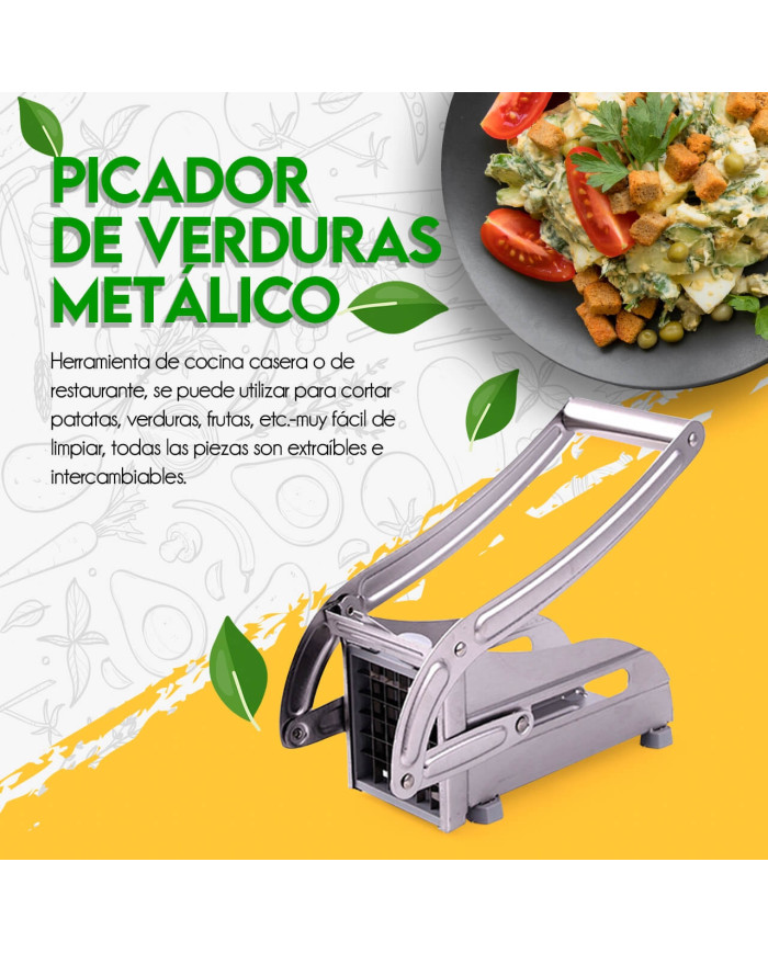 Picador de Verduras Metálico