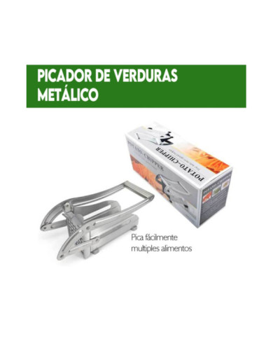 Picador de Verduras Metálico