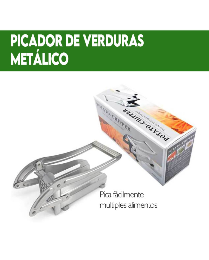 Picador de Verduras Metálico