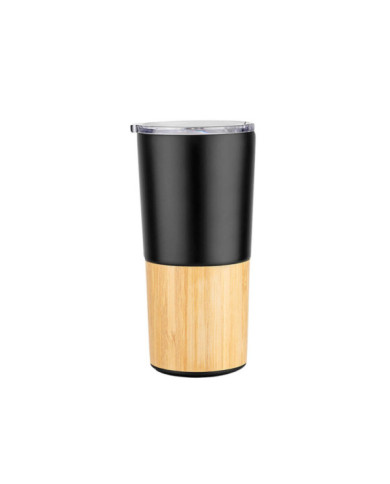 Vaso Viajero Bambú y Metal