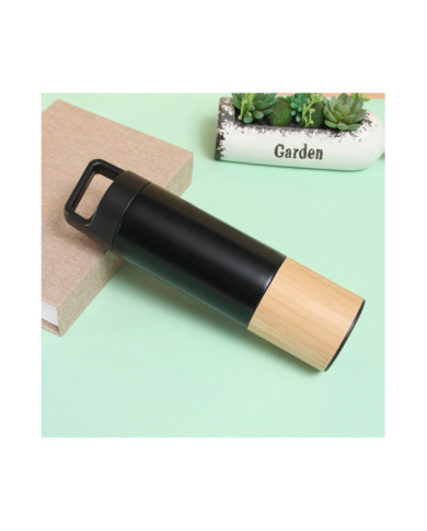 Termo Metálico Bambú