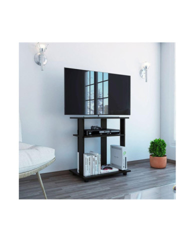 Mesa Para Tv  Bonaire, Wengue, con Espacio Para Televisor de Hasta 22 Pulgadas