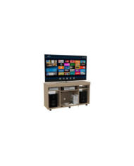 Mesa Para Tv Velmonte, Beige, con Espacio Para Televisor de Hasta 46 Pulgadas