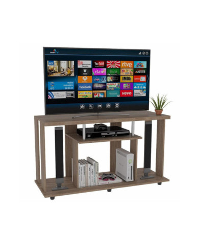 Mesa Para Tv Alpin, Miel, con Espacio Para Televisor de Hasta 50 Pulgadas