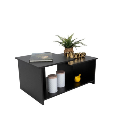Mesa de Centro Trueno, Wengue, con Amplio Espacio Ideal Para Ubicar Decoraciones