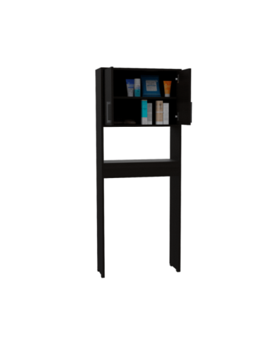 Gabinete de Baño Apolis, Wengue, con Dos Puertas Batientes