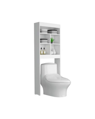 Gabinete de Baño Babel, Blanco, Amplios Espacios Para Colocar Objetos Decorativos