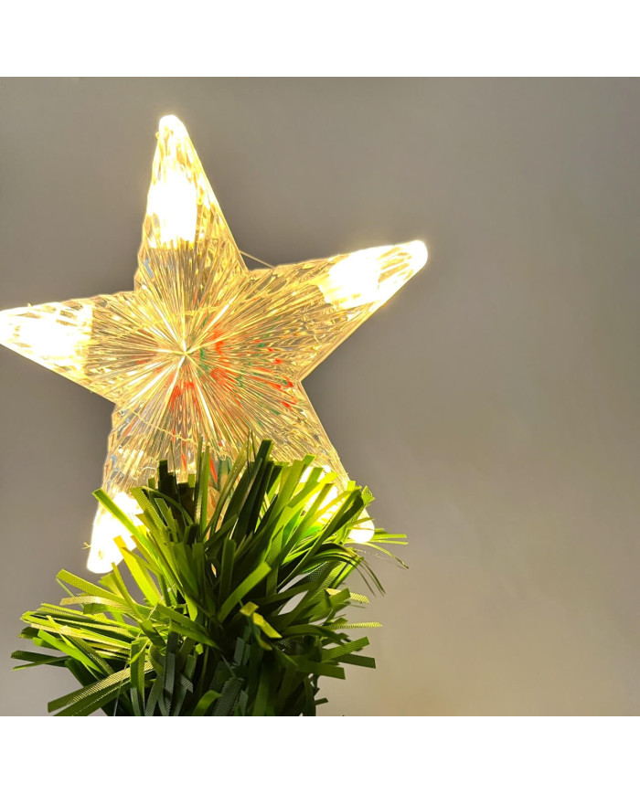 Arbol Navidad Fibra Óptica 180cm BX-6