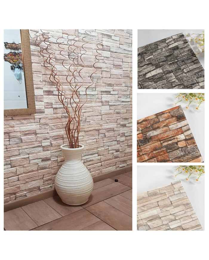 Panel Adhesivo 3D para Pared AC-044