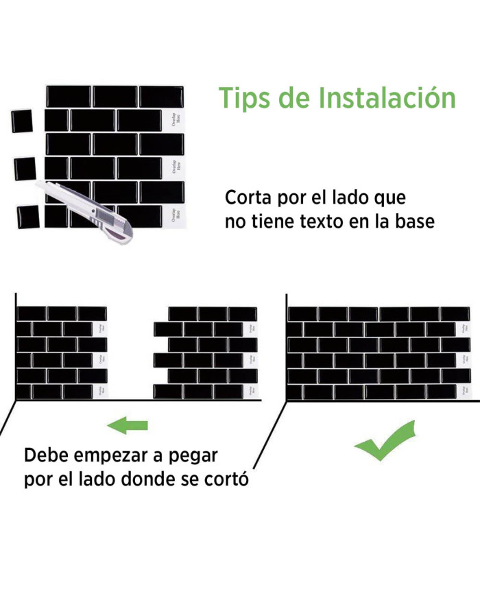 Panel Ahesivo 3D Epox YM-0070