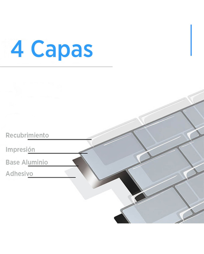 Panel Ahesivo 3D Epox YJC-0073