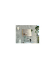 Gabinete de Baño Agni, Café Claro, con Dos Puestas y Espacio Para Almacenar Objetos