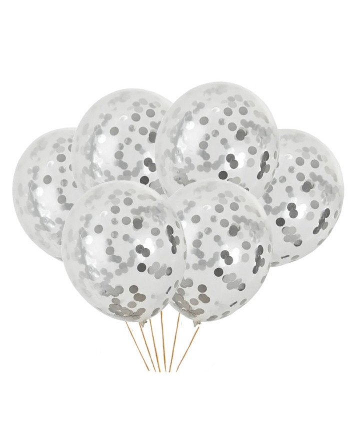 Globo Transparente Con Relleno