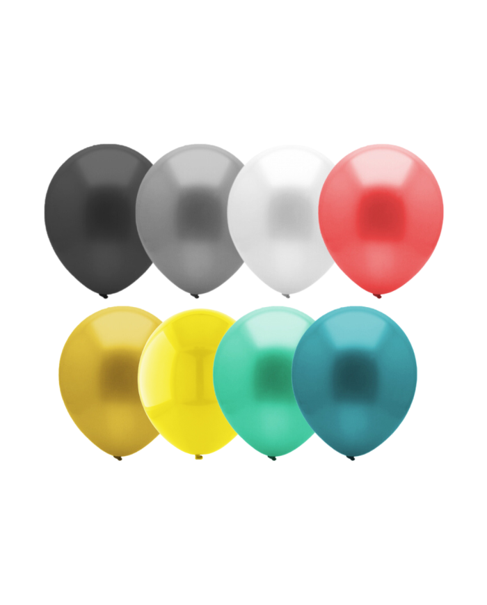 Globo Satinado R12 x 12 Surtido