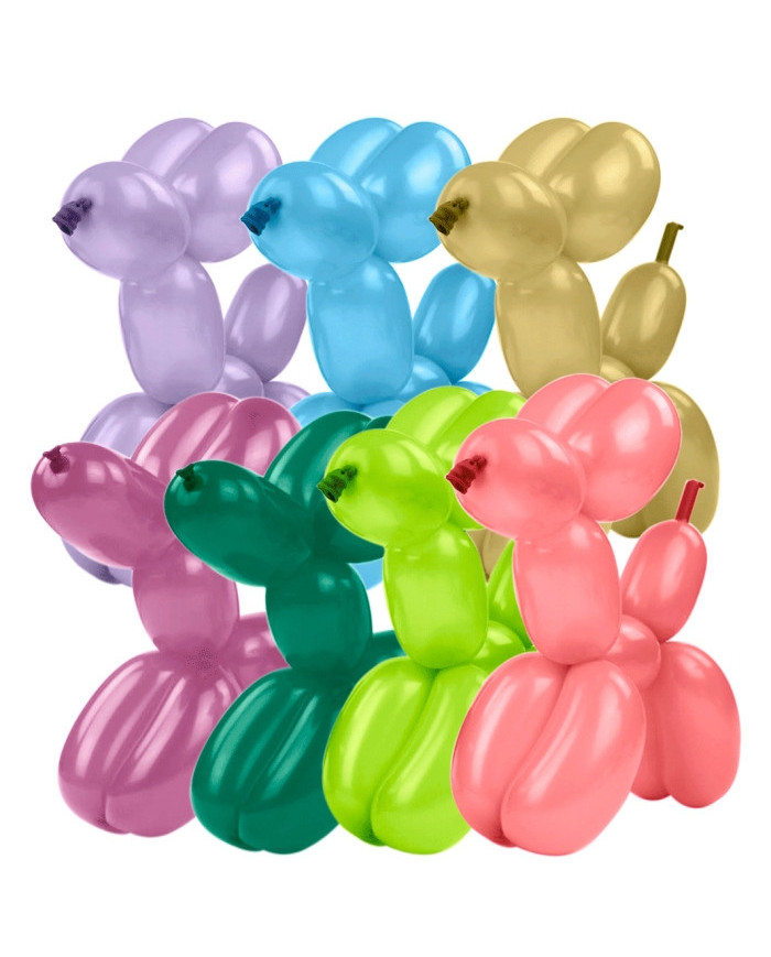 Globo Mil Figura Espejo x 50 surtido