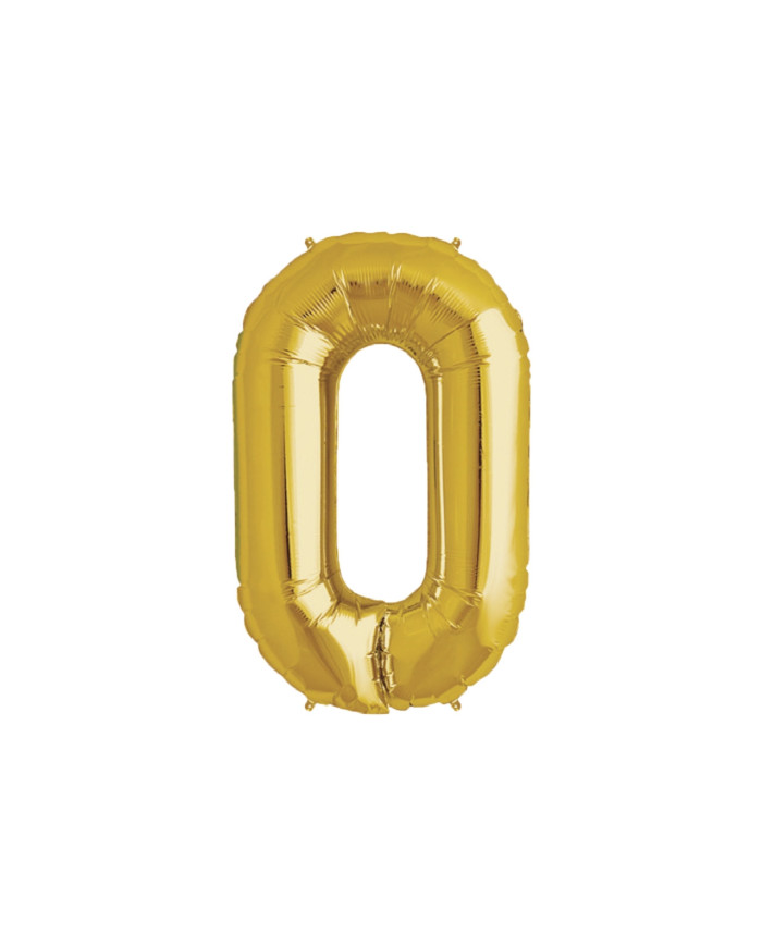 Globo Numero Cero de 16"