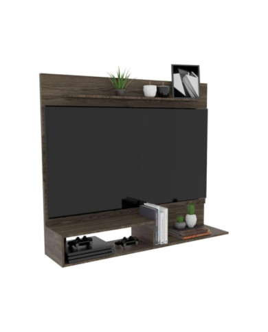 Panel de Tv Ascher, Chocolate, Para Televisor de 55 Pulgadas