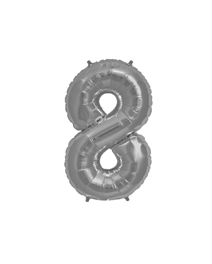 Globo Numero Ocho de 30"