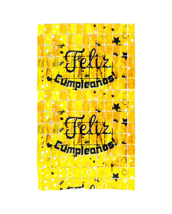 Cortina Feliz Cumpleaños