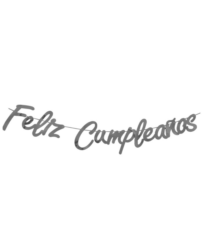 Festón Feliz Cumpleaños Cursivo