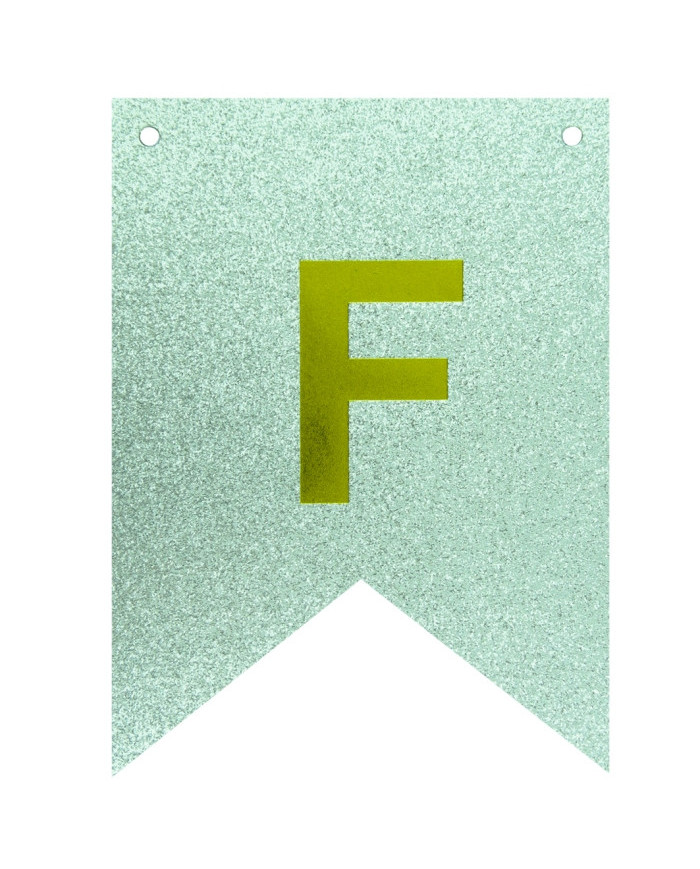 Festón Feliz Cumpleaños Escarcha