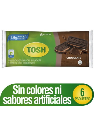 Gta. TOSH Chocolate  Bs. 6x2