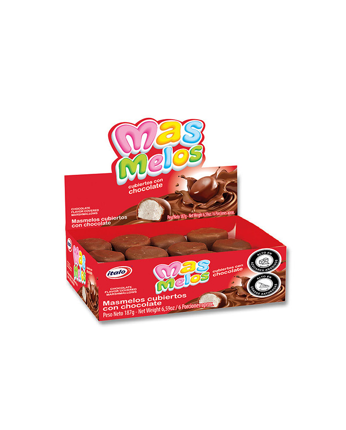 MASMELO CUB CHOCOLATE ITALO 187 GR