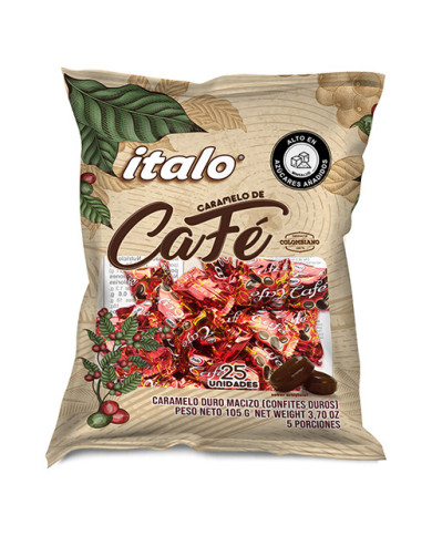 CARAMELO CAFE ITALO 105 GR