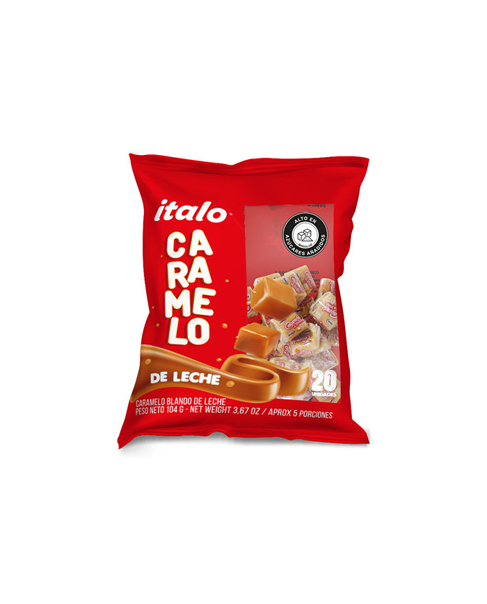 CARAMELO DE LECHE ITALO 104 GR