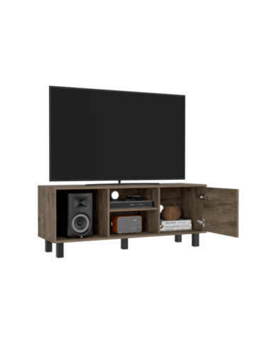 Mesa de Tv, Sory, Nogal, Para Tv de 45 Pulgadas