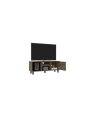 Mesa de Tv, Sory, Nogal, Para Tv de 45 Pulgadas