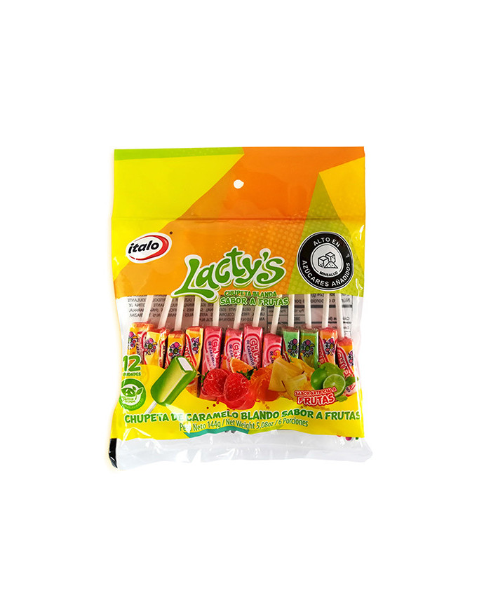 CHUPETA BLANDA FRUTAS ITALO 144 GR