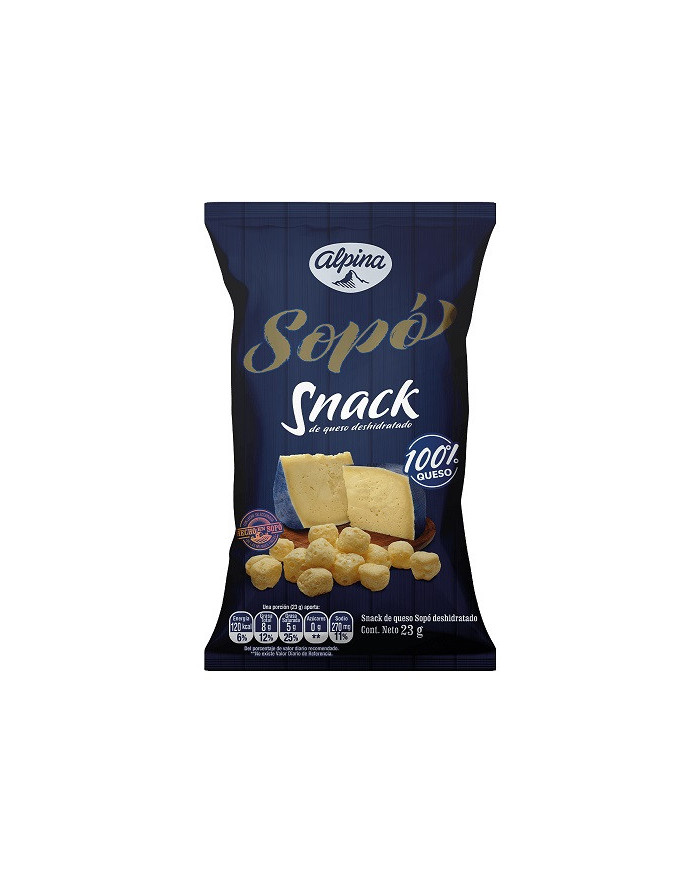 Snack Alpina Queso Sopo Descr x 23gr