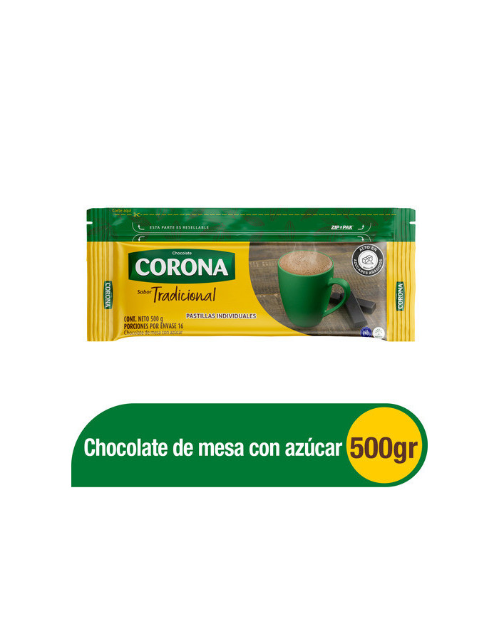 Choc. CORONA 500gx16pastx48brr