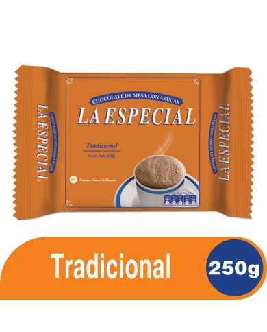 Chocol. LA ESPECIAL 250gx8pastix50brr