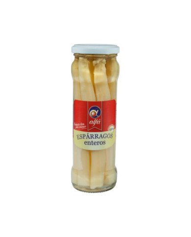 Esparragos ALFA enteros x 330gr